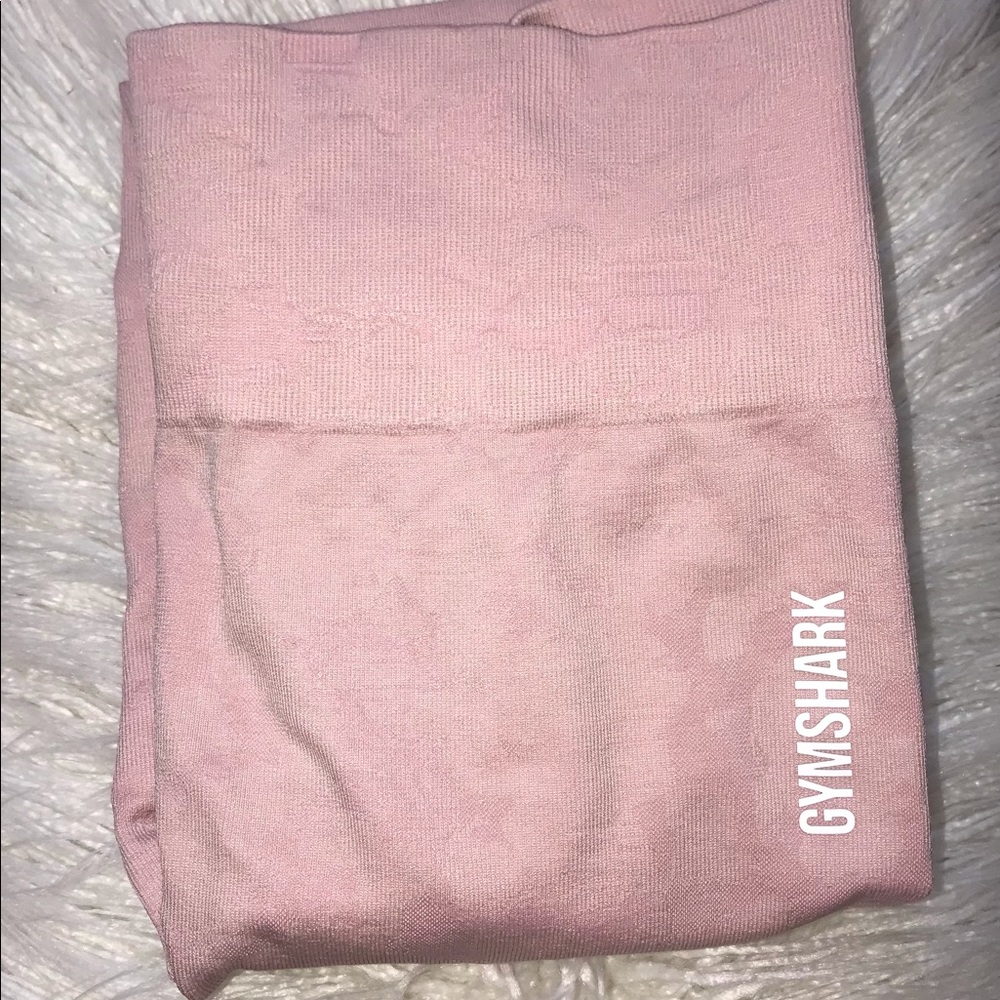 Gymshark adapt pink camo seamless leggings